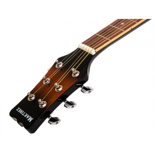 Электроакустическая гитара Martinez Faw-702 CEQ/VS #3 - фото 3