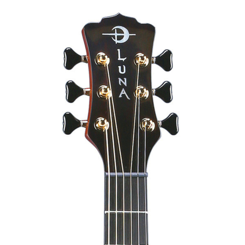 Электроакустическая гитара Luna ART DECO  #5 - фото 5