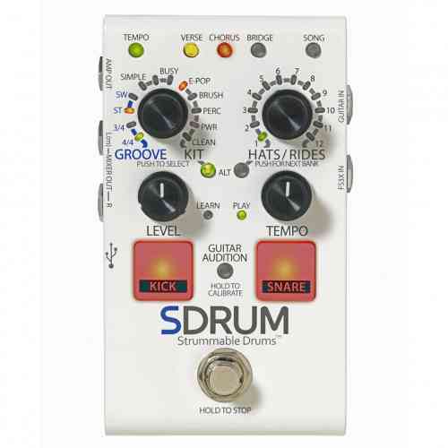 Педаль для электрогитары Digitech SDRUM Strummable Drums #2 - фото 2