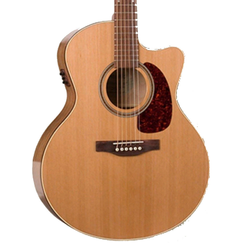 Электроакустическая гитара Simon & Patrick 033751 CWGT MiniJumbo Cedar QIT  #1 - фото 1