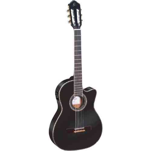 Классическая гитара Ortega RCE 145 BK Family Series Pro #3 - фото 3