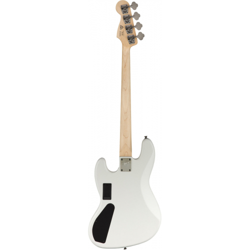 Бас-гитара Fender Squier Contemporary Active Jazz Bass® HH Flat White #4 - фото 4
