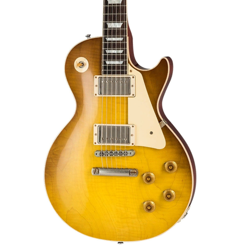 Электрогитара Gibson CUSTOM '58 Les Paul Standard Honey Lemon Fade Gloss NH #1 - фото 1