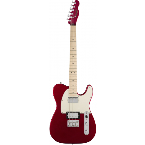 Электрогитара Fender Squier Contemporary Telecaster HH, Maple Fingerboard Dark Metallic Red #3 - фото 3