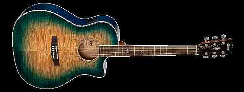Электроакустическая гитара Cort GA-QF-CBB-Bag Grand Regal Series #2 - фото 2