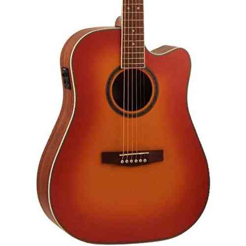 Электроакустическая гитара Cort AD890CF-LVBS Standard Series #1 - фото 1