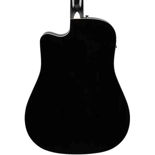 Электроакустическая гитара Fender FA-125CE Dreadnought Black #2 - фото 2