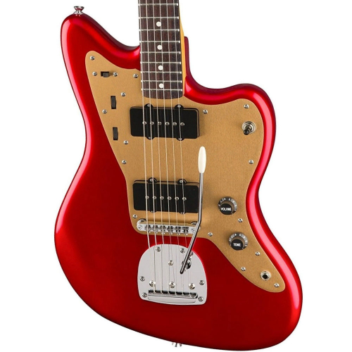 Электрогитара Fender Squier Deluxe Jazzmaster Rosewood Fingerboard Candy Apple Red #1 - фото 1