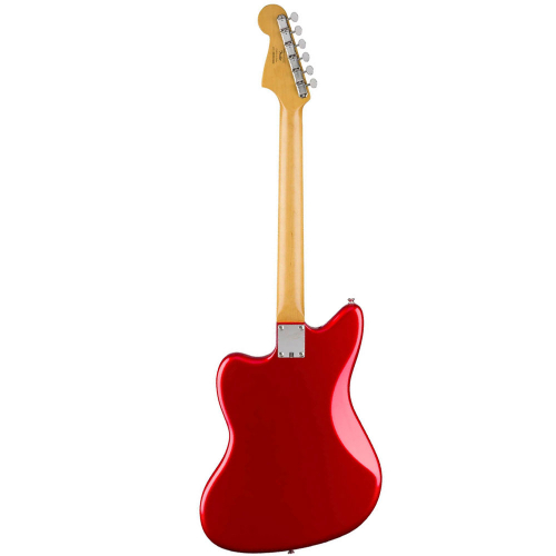 Электрогитара Fender Squier Deluxe Jazzmaster Rosewood Fingerboard Candy Apple Red #4 - фото 4