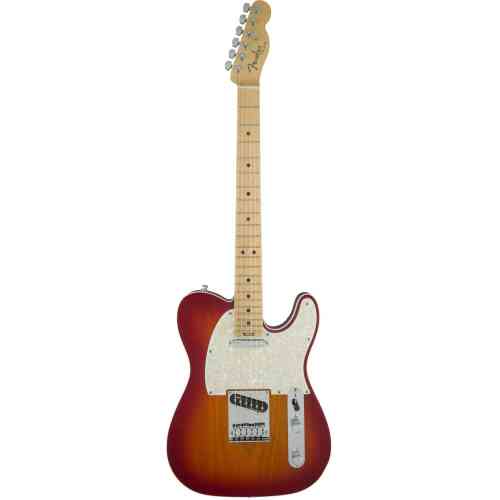 Электрогитара Fender American Elite Telecaster, Maple Fingerboard Aged Cherry Burst #3 - фото 3