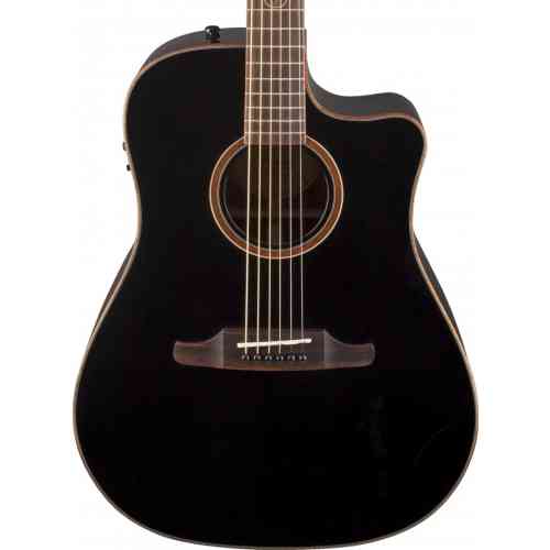 Электроакустическая гитара Fender F1020SCE DREADNOUGHT BLACK #1 - фото 1