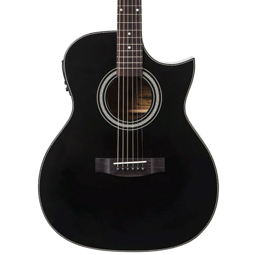 Электроакустическая гитара Aria -201CE BK #1 - фото 1