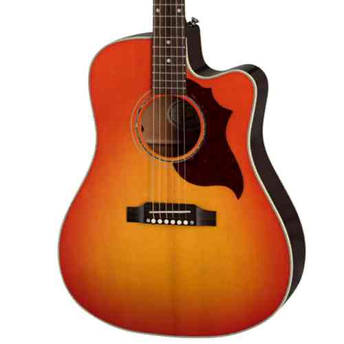 Электроакустическая гитара Gibson 2019 Hummingbird AG Mahogany (Burst) Light Cherry Burst #1 - фото 1