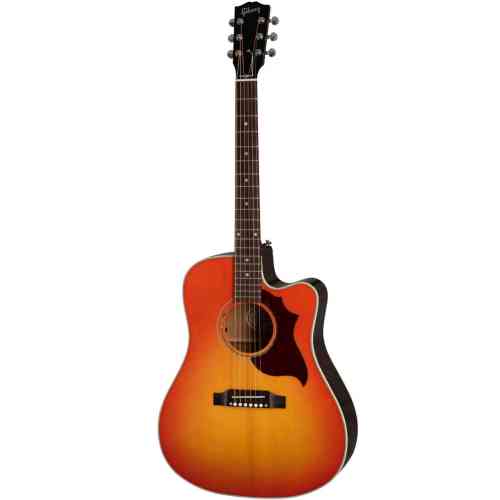 Электроакустическая гитара Gibson 2019 Hummingbird AG Mahogany (Burst) Light Cherry Burst #3 - фото 3