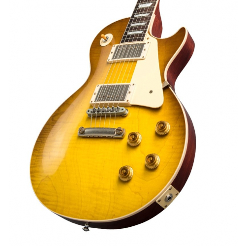 Электрогитара Gibson CUSTOM '60 Les Paul Standard Honey Lemon Fade VOS NH #2 - фото 2