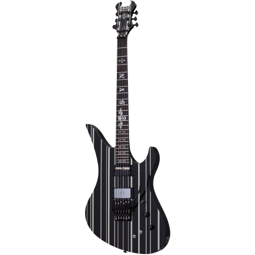 Электрогитара Schecter SYNYSTER CUSTOM-S BLK/SILVER #2 - фото 2
