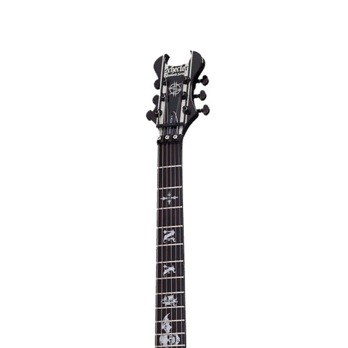 Электрогитара Schecter SYNYSTER CUSTOM-S BLK/SILVER #3 - фото 3