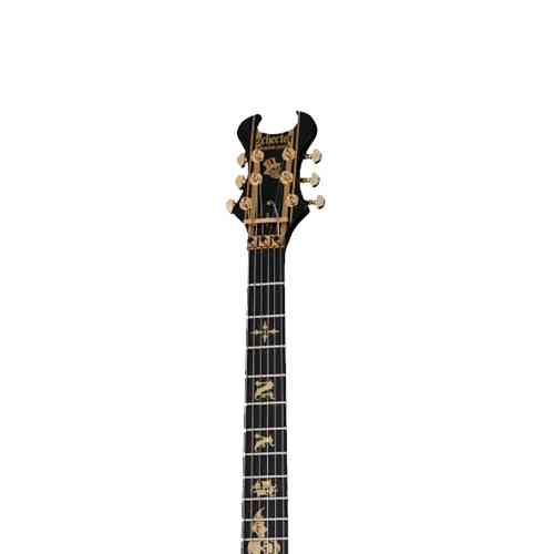 Электрогитара Schecter SYNYSTER CUSTOM-S BLK/GOLD #3 - фото 3