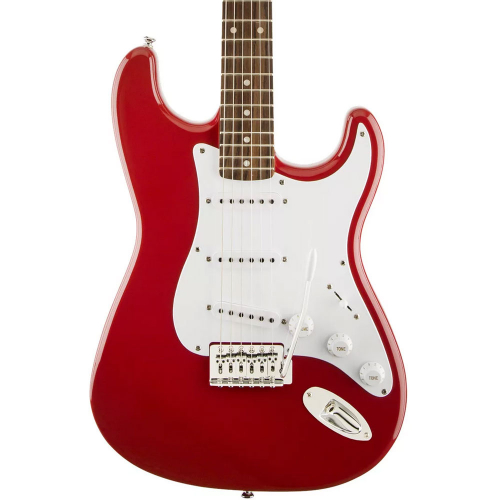Электрогитара Fender SQUIER BULLET STRATOCASTER® SSS HT FIESTA RED #1 - фото 1