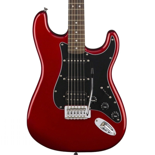 Электрогитара Fender Affinity Series Stratocaster® HSS Pack, Laurel Fingerboard Candy Apple Red, Gig Bag #1 - фото 1