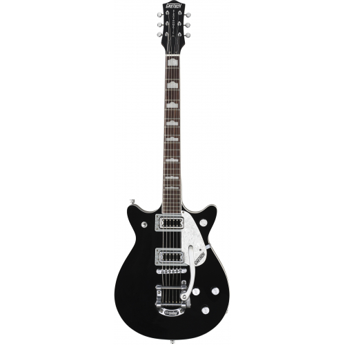 Электрогитара Gretsch G5445T Double Jet with Bigsby Rosewood Fingerboard Black #2 - фото 2