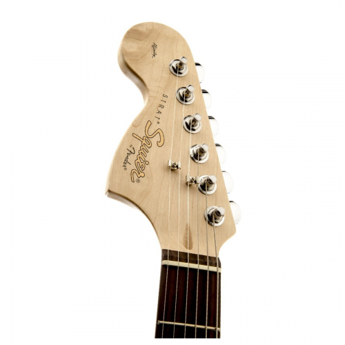 Электрогитара Fender SQUIER AFFINITY STRATOCASTER LEFT HANDED LRL BROWN SUNBURST #3 - фото 3