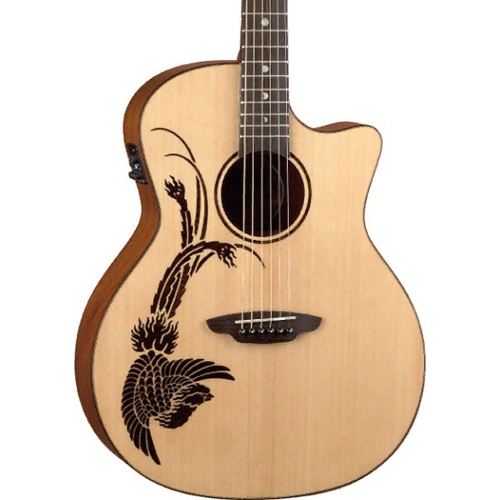 Электроакустическая гитара Luna OCL PHX CEL Oracle Phoenix #1 - фото 1