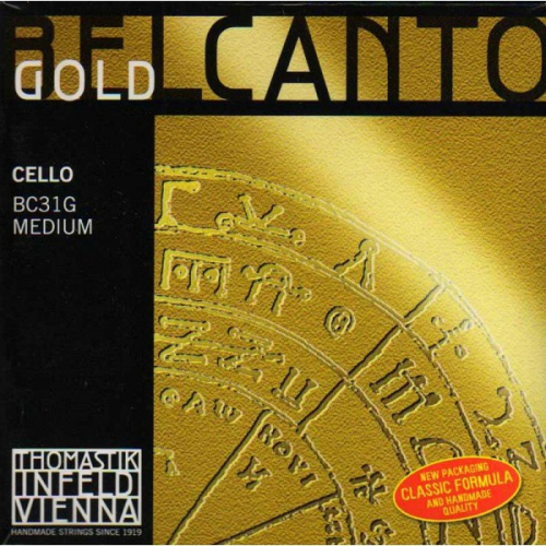 Струны для виолончели THOMASTIK Belcanto Gold BC31G #1 - фото 1