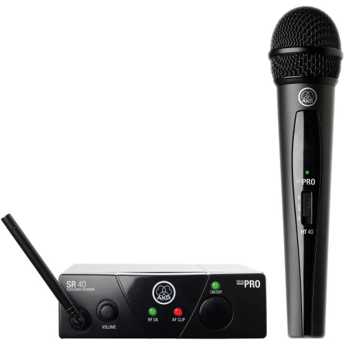 Вокальная радиосистема AKG WMS40 Mini Vocal Set BD US25D (540.4МГц) #1 - фото 1