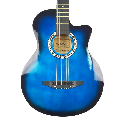 Акустическая гитара The olive tree R38 blue #1 - фото 1