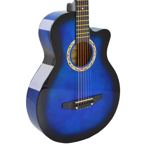 Акустическая гитара The olive tree R38 blue #2 - фото 2