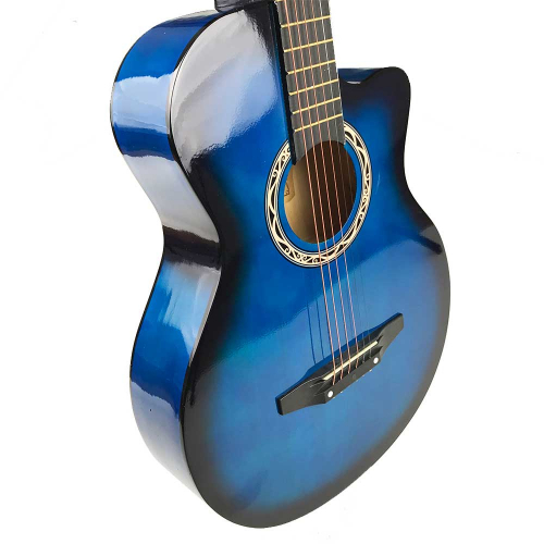 Акустическая гитара The olive tree R38 blue #5 - фото 5