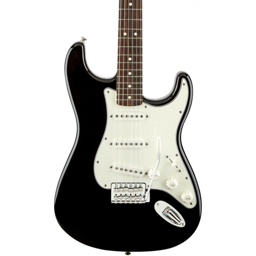 Электрогитара Fender Standard Stratocaster RW Black Tint #1 - фото 1