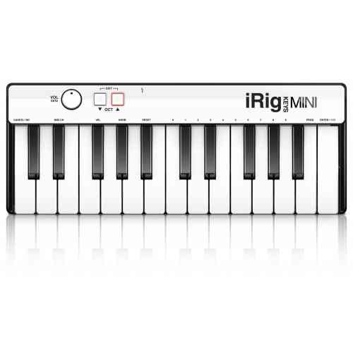 MIDI клавиатура IK MULTIMEDIA iRig Keys Mini MIDI-клавиатура для iOS, Android, Mac и PC, 25 клавиш #1 - фото 1