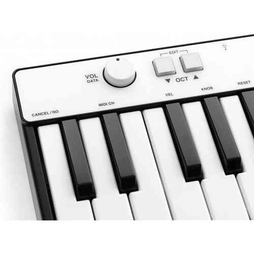MIDI клавиатура IK MULTIMEDIA iRig Keys Mini MIDI-клавиатура для iOS, Android, Mac и PC, 25 клавиш #3 - фото 3