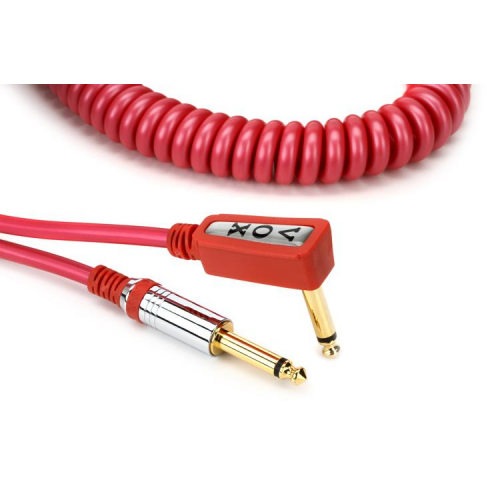 Инструментальный кабель Vox Vintage Coiled Cable VCC-90RD #1 - фото 1