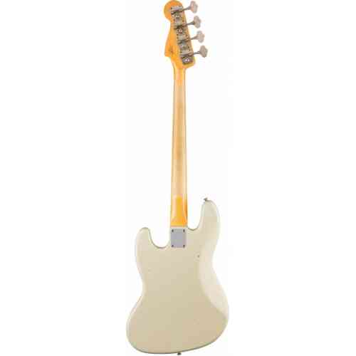 Бас-гитара Fender Custom Shop 1962 Journeyman Relic Jazz Bass Rosewood Fingerboard, Aged Olympic White #3 - фото 3