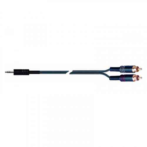 Компонентный кабель Quik Lok STR612-3 BK #1 - фото 1