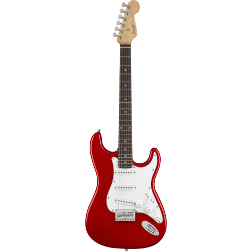 Электрогитара Fender SQUIER MM STRATOCASTER HARD TAIL RED #1 - фото 1