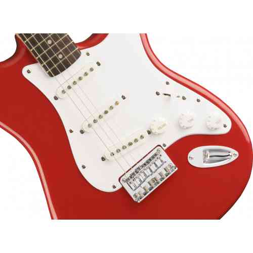 Электрогитара Fender SQUIER MM STRATOCASTER HARD TAIL RED #2 - фото 2