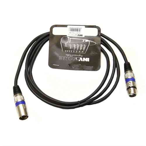 Микрофонный кабель Invotone ACM1102BK #1 - фото 1