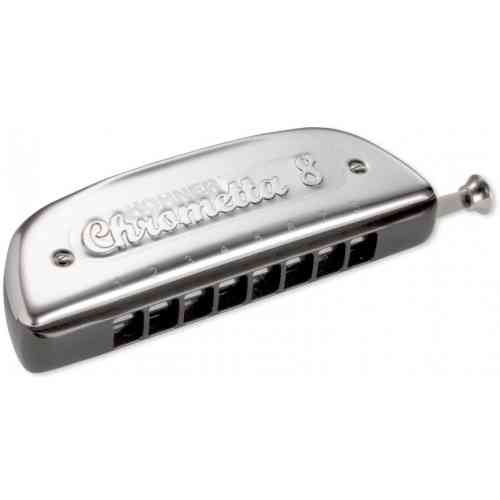 Хроматическая губная гармошка Hohner Chrometta 8 250/32 С (M25001) #1 - фото 1