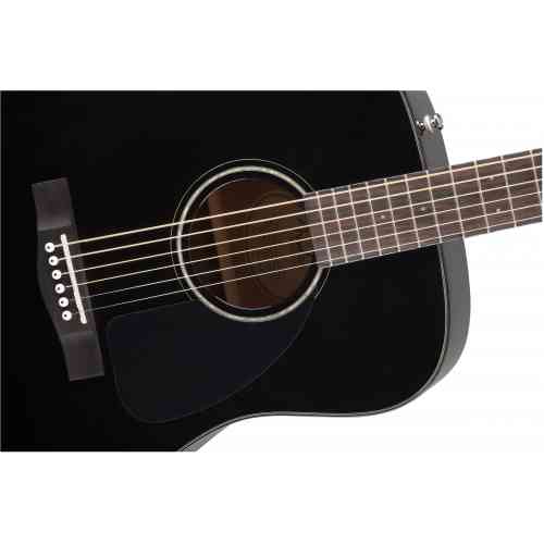 Акустическая гитара Fender CD-60 DREAD V3 DS BLK WN #3 - фото 3