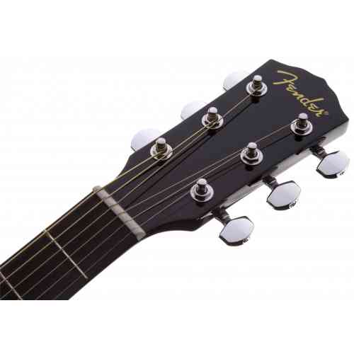 Акустическая гитара Fender CD-60 DREAD V3 DS BLK WN #5 - фото 5