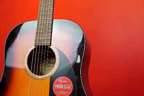 Акустическая гитара Fender  CD-60 DREAD V3 DS SB WN #9 - фото 9