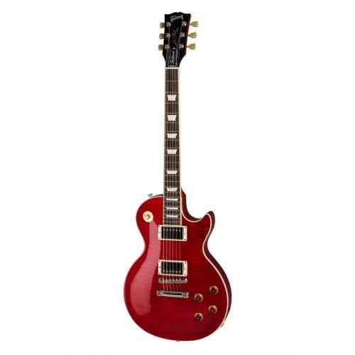Электрогитара Gibson 2019 Les Paul Traditional Cherry Red Translucent #1 - фото 1