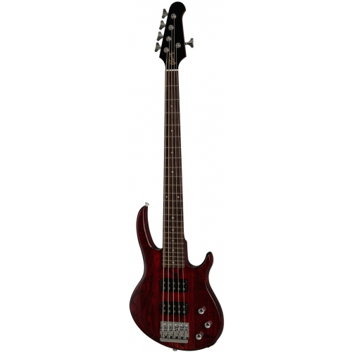 Бас-гитара Gibson 2019 EB Bass 5 String Wine Red Satin #1 - фото 1