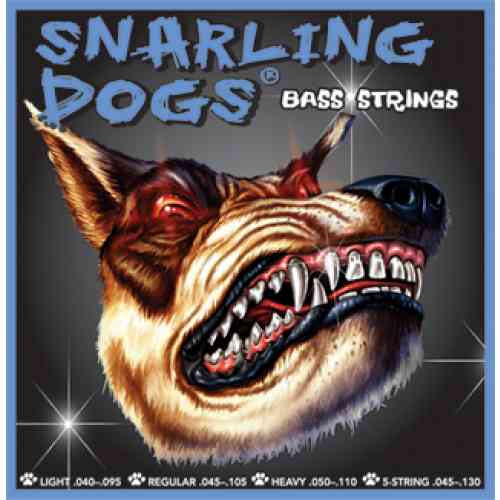 Струны для бас-гитары D'Andrea SDN-50 Snarling Dogs SUB-WOOFERS 50-110 Heavy #1 - фото 1