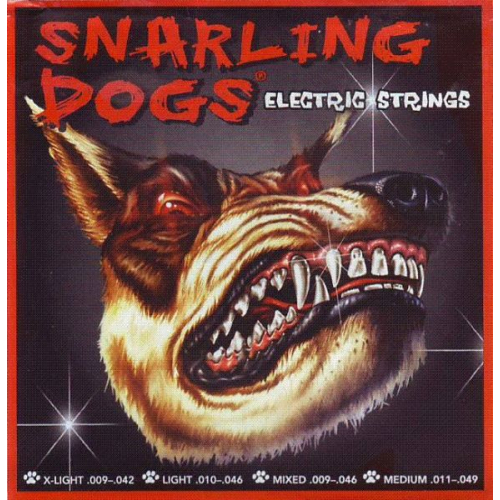 Струны для электрогитары D'Andrea SDN-09MBEB Snarling Dogs 9-46 #1 - фото 1