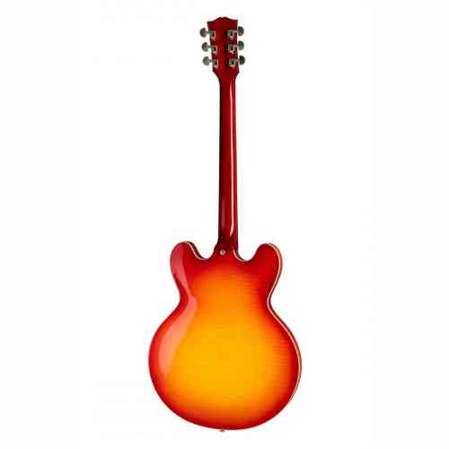 Полуакустическая электрогитара Gibson 2019 ES-335 Figured Heritage Cherry #4 - фото 4